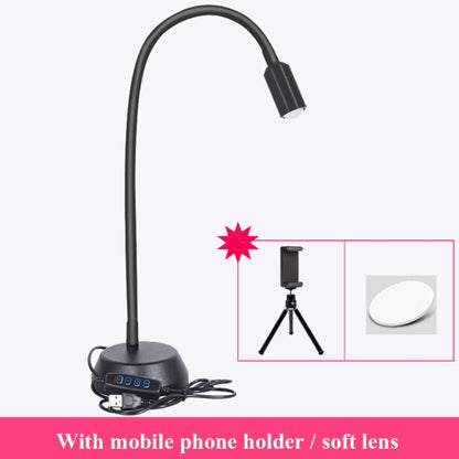 LED Jewelry Photo Spotlights Table Lamps Take Wenwan Diamond Jadeite Jade Live Lights Fill Light Spotlight Can Be Adjusted,Style:  Single Head Basic Version - Consumer Electronics by buy2fix | Online Shopping UK | buy2fix