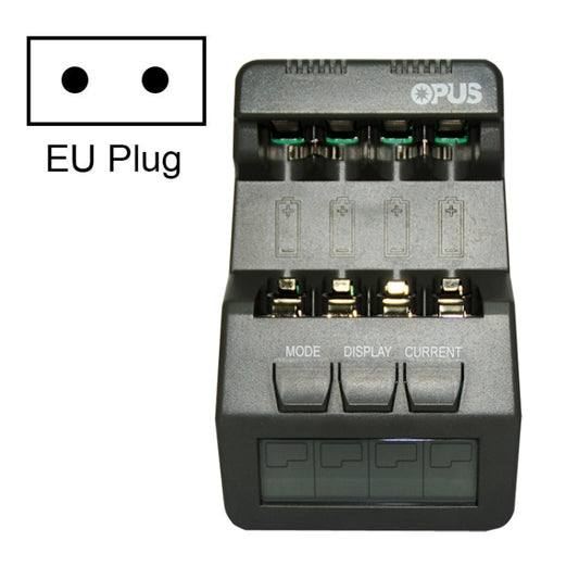 OPUS Smart Battery Charger Multifunctional Measuring Internal Resistance Backlight Charger, EU Plug, Model: BT-C700 - Consumer Electronics by OPUS | Online Shopping UK | buy2fix