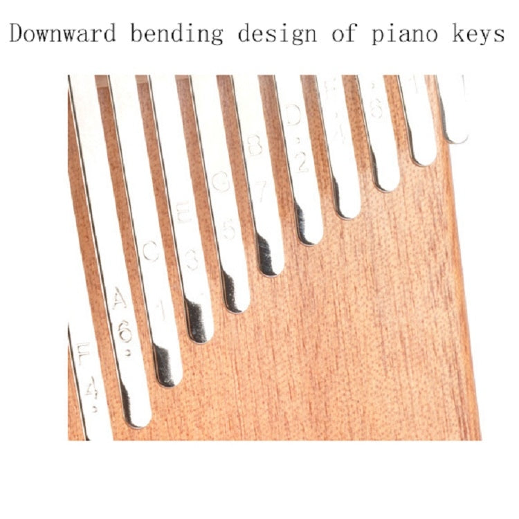 21-Tone Thumb Piano Kalimba Portable Musical Instrument(Wooden Kit) - Keyboard Instruments by buy2fix | Online Shopping UK | buy2fix