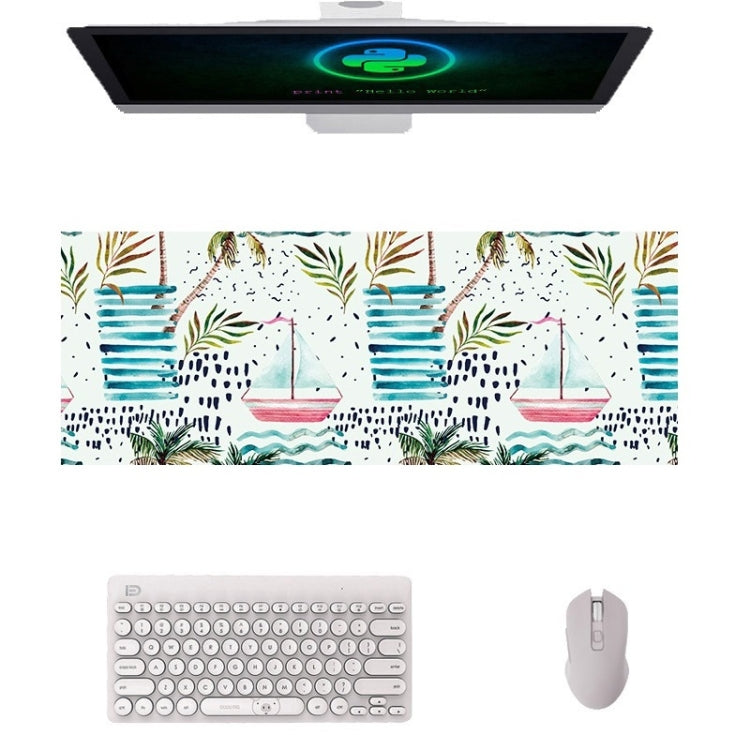 800x300x3mm Office Learning Rubber Mouse Pad Table Mat(12 Tropical Rainforest) - Mouse Pads by buy2fix | Online Shopping UK | buy2fix