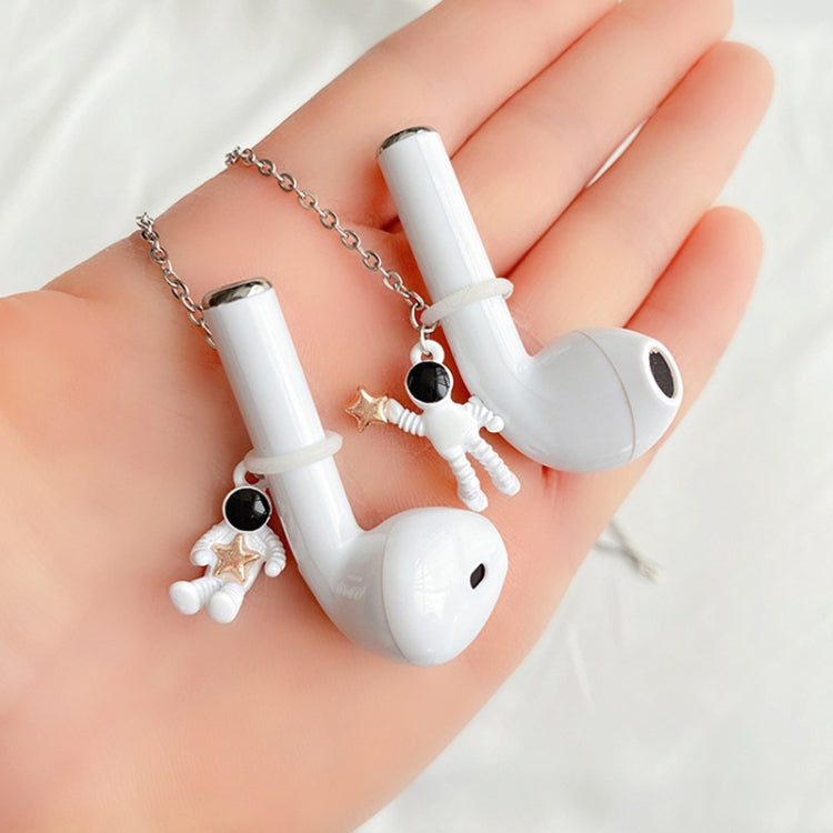 2 Pairs Wireless Bluetooth Headset Anti-Lost Astronaut Anti-Lost Chain For AirPods(Alloy) - Apple Accessories by buy2fix | Online Shopping UK | buy2fix