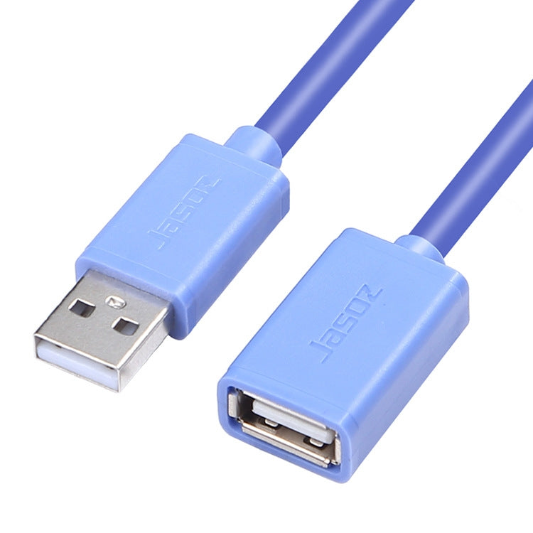 3 PCS Jasoz USB Male to Female Oxygen-Free Copper Core Extension Data Cable, Colour: Dark Blue 3m - USB Cable by buy2fix | Online Shopping UK | buy2fix