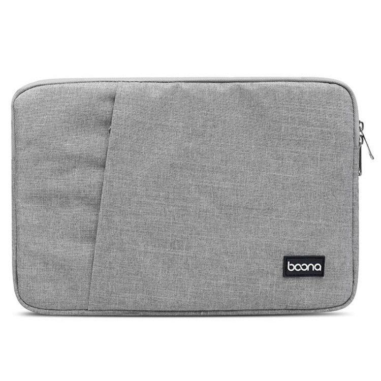 Baona Laptop Liner Bag Protective Cover, Size: 13 inch(Gray) - 13.3 inch by Baona | Online Shopping UK | buy2fix