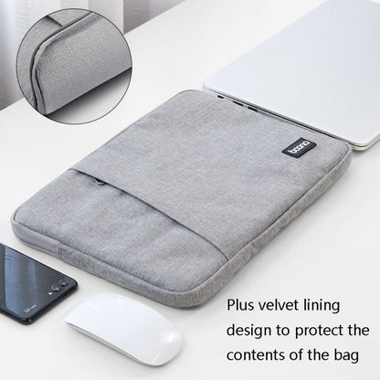 Baona Laptop Liner Bag Protective Cover, Size: 13 inch(Gray) - 13.3 inch by Baona | Online Shopping UK | buy2fix