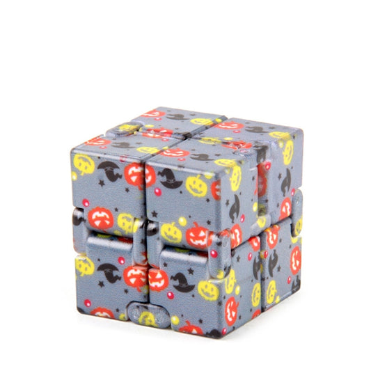 3 PCS Infinite Magic Cube Halloween & Christmas Theme Decompression Pocket Cube Second Order Cube Toy(No.335K-6 Pumpkin Gray) - Magic Cubes by buy2fix | Online Shopping UK | buy2fix