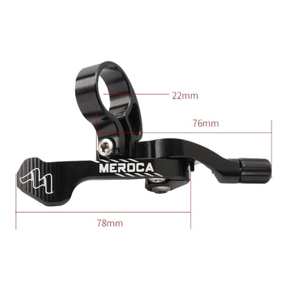 MEROCA Bicycle Telescoping Pipeline Controller Lifting Sitting Pipeline Control Switch(Black Green) - Outdoor & Sports by buy2fix | Online Shopping UK | buy2fix