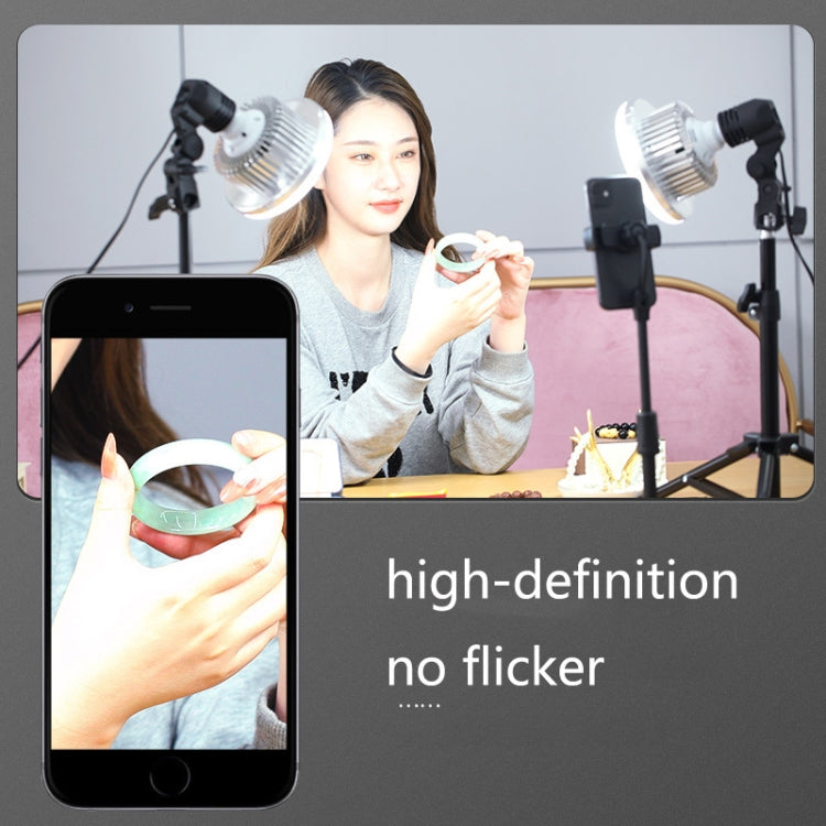 Mobile Phone Live Support Shooting Gourmet Beautification Fill Light Indoor Jewelry Photography Light, Style: 285W Mushroom Lamp + Tripod - Consumer Electronics by buy2fix | Online Shopping UK | buy2fix