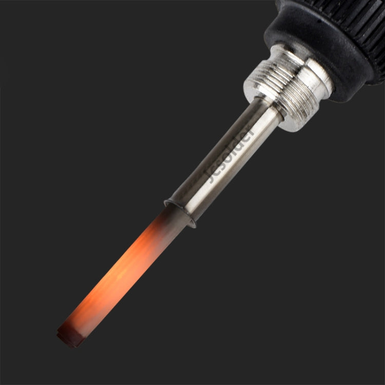 Metallic LCD Temperature Regulating Soldering Iron And Soldering Iron Tip Set Electric Soldering Iron Welding Tool(220V EU Plug Bronze Head Red) - Home & Garden by buy2fix | Online Shopping UK | buy2fix