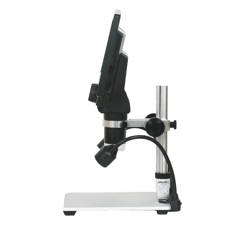 G1200D 7 Inch LCD Screen 1200X Portable Electronic Digital Desktop Stand Microscope(UK Plug Without Battery) - Digital Microscope by buy2fix | Online Shopping UK | buy2fix