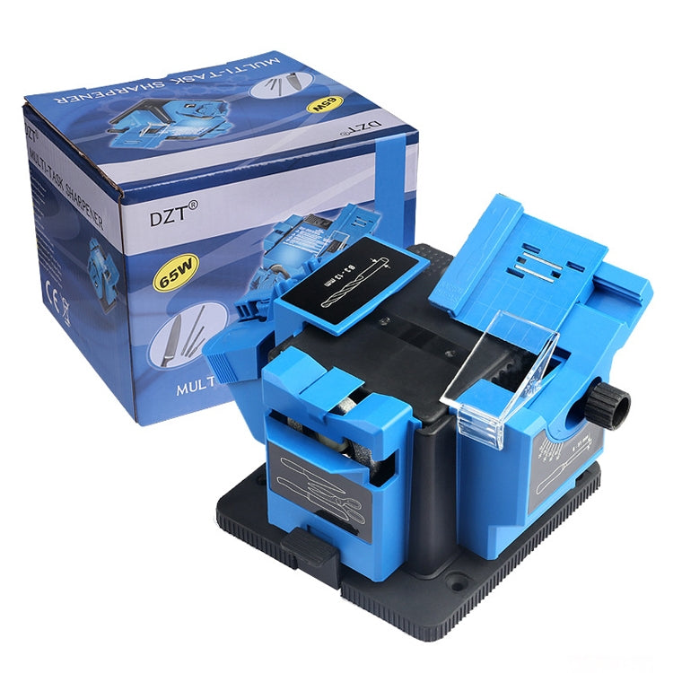 Electric Household Knife Sharpener Scissors Fruit Knife Drill Bit Sharpener(Blue EU Plug) - Abrasive Tools & Accessories by buy2fix | Online Shopping UK | buy2fix