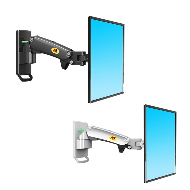 NORTH BAYOU Universal Telescopic Rotating Lifting Monitor Bracket, Model: F120 (Silver) - Computer & Networking by NORTH BAYOU | Online Shopping UK | buy2fix