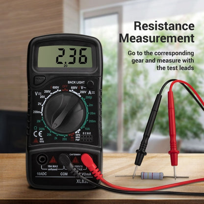 ANENG XL830L Multi-Function Digital Display High-Precision Digital Multimeter, Specification: Standard+10A Extra Tip Pen(Green) - Consumer Electronics by ANENG | Online Shopping UK | buy2fix