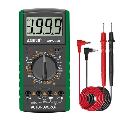 ANENG Automatic High-Precision Intelligent Digital Multimeter, Specification: AN9205A(Green) - Digital Multimeter by ANENG | Online Shopping UK | buy2fix