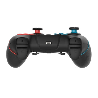 Wireless Bluetooth Gamepad With Macro Programming For Switch Pro, Product color: Left Blue Right Red - Gamepads by buy2fix | Online Shopping UK | buy2fix