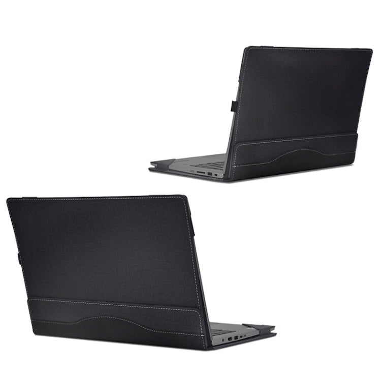 PU Leather Laptop Case For HP Spectre X360 15-EB 15.6(Black) - 15.6 - 17 inch by buy2fix | Online Shopping UK | buy2fix