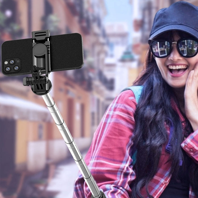 Wireless Bluetooth Selfie Stick Live Telescopic Bracket, Specification: Q05 (Black) - Consumer Electronics by buy2fix | Online Shopping UK | buy2fix