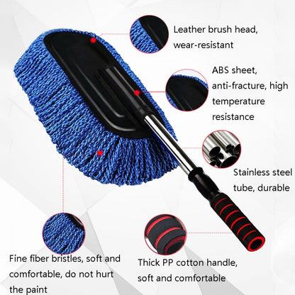 CS-365 Multifunctional Car Washing Telescopic Long-Handled Brush, Color: Gray (OPP Bag) - In Car by buy2fix | Online Shopping UK | buy2fix