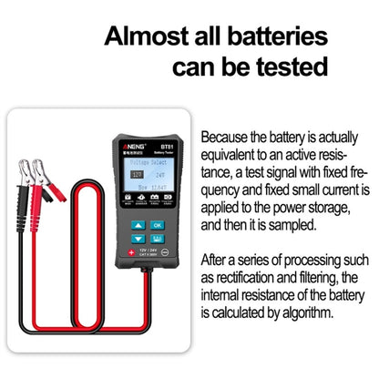 ANENG BT81 12V/24V Battery Internal Resistance Capacity Detector - Battery & Resistance Tester by ANENG | Online Shopping UK | buy2fix