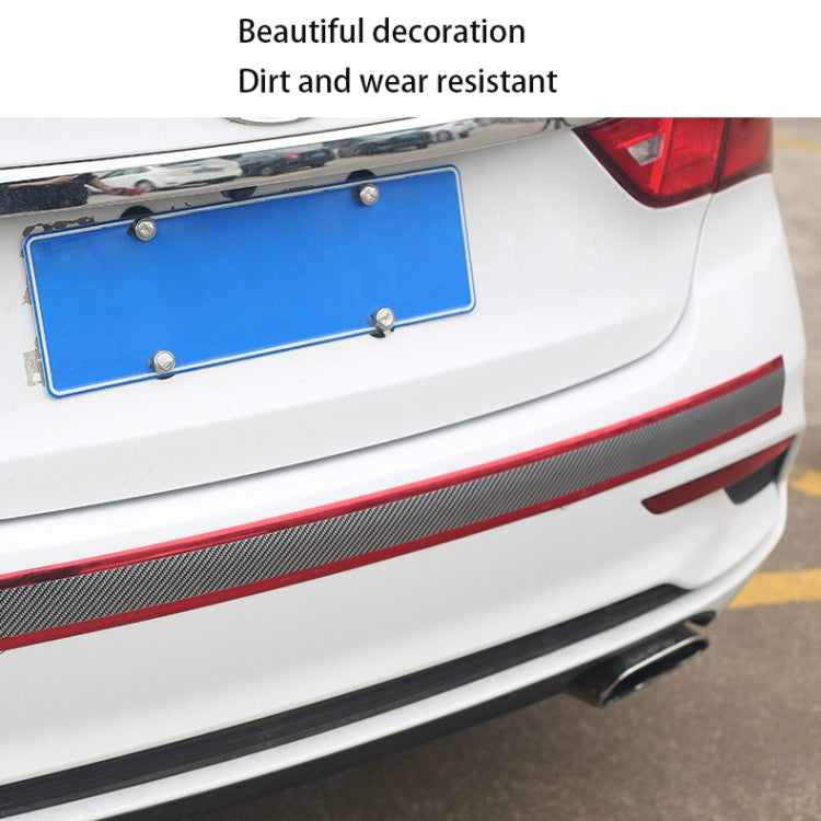 6m Car Bumper Anti-Collision Strip, Color: Two-color Red 7cm - In Car by buy2fix | Online Shopping UK | buy2fix