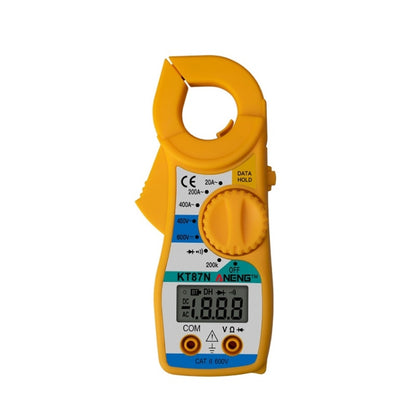 ANENG KT-87N Clamp Voltage And Current Measuring Multimeter(Yellow) - Consumer Electronics by ANENG | Online Shopping UK | buy2fix