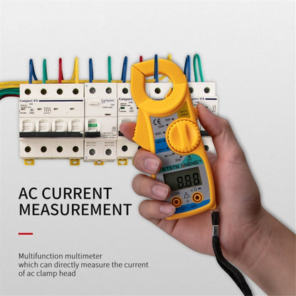 ANENG KT-87N Clamp Voltage And Current Measuring Multimeter(Red) - Digital Multimeter by ANENG | Online Shopping UK | buy2fix