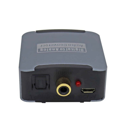 YQ-080 Digital Fiber Optic Coaxial Audio Converter, Interface: Host+USB Power Cable+Fiber Optic Cable+Coaxial Cable - Audio Signal Switcher by buy2fix | Online Shopping UK | buy2fix