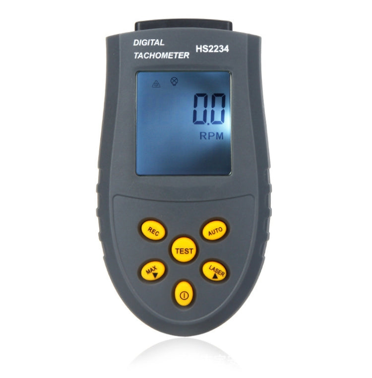 HS2234 Non-contact Laser Tachometer Digital Display Motor Tachometer - Tachometers & Anemometer by buy2fix | Online Shopping UK | buy2fix