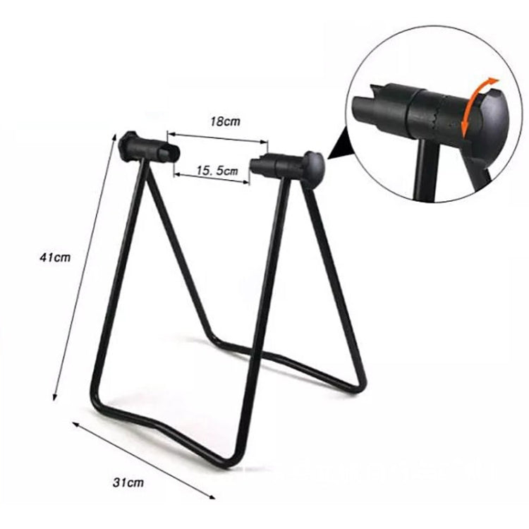 Bicycle Mountain Bike U-shaped Parking Rack Repair Rack - Retaining Clips by buy2fix | Online Shopping UK | buy2fix