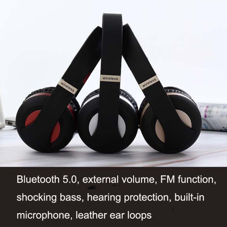 MH4 Mobile Phone Subwoofer Wireless Bluetooth Sports Headset(Red) - Apple Accessories by buy2fix | Online Shopping UK | buy2fix