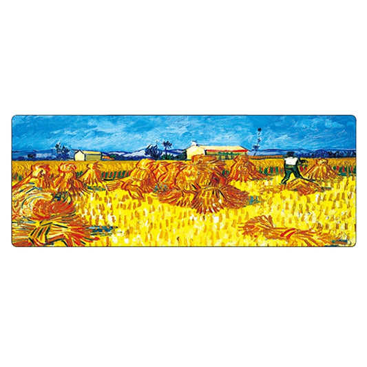 300x800x4mm Locked Am002 Large Oil Painting Desk Rubber Mouse Pad(Scarecrow) - Mouse Pads by buy2fix | Online Shopping UK | buy2fix