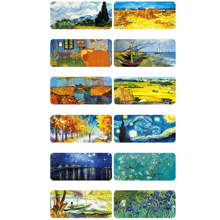 400x900x3mm Locked Am002 Large Oil Painting Desk Rubber Mouse Pad(Starry Night) - Mouse Pads by buy2fix | Online Shopping UK | buy2fix