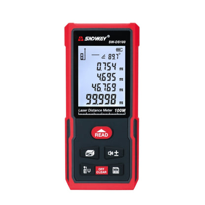 SNDWAY SW-DS100 Handheld Laser Rangefinder Infrared Laser Ruler, Distance: 100m - Laser Rangefinder by SNDWAY | Online Shopping UK | buy2fix