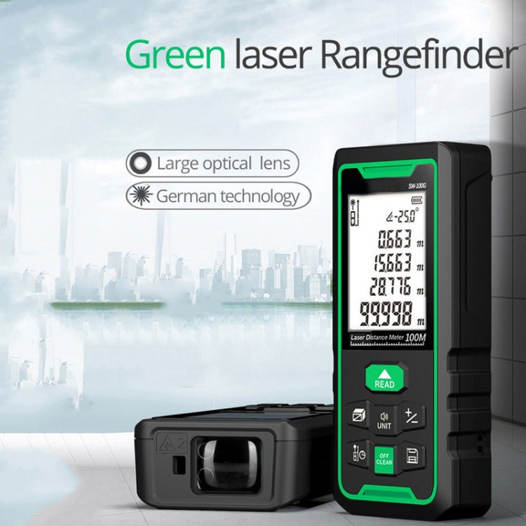 SNDWAY SW70G High-precision Indoor and Outdoor Green Laser Rangefinder, Distance: 70m - Laser Rangefinder by SNDWAY | Online Shopping UK | buy2fix