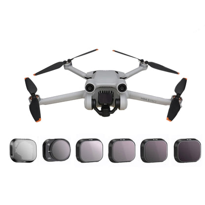 RCSTQ Aluminum Alloy Adjustable Filter Accessories for DJI Mini 3 Pro,Style: ND8+ND16+ND32+ND64 4 In 1 - Other by RCSTQ | Online Shopping UK | buy2fix