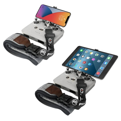RCSTQ Remote Control Phone Tablet Bracket for DJI Mavic 3/Mini 2/Mini 3 Pro,Style: With Thick Lanyard - DJI & GoPro Accessories by RCSTQ | Online Shopping UK | buy2fix
