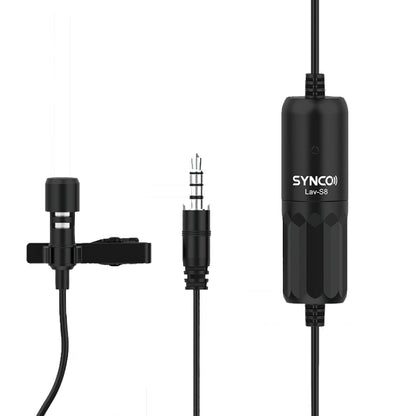 SYNCO S8 Lavalier Live Wired Microphone, Spec: Black + Type-C - Consumer Electronics by SYNCO | Online Shopping UK | buy2fix