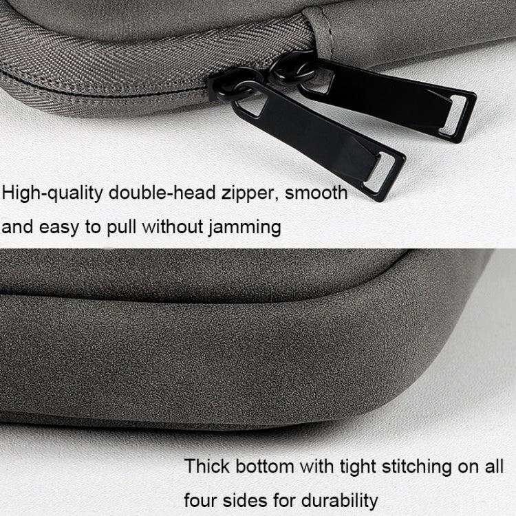 ND01DZ Double Layer Waterproof Laptop Liner Bag, Size: 13.3 inches(Dark Gray) - 13.3 inch by buy2fix | Online Shopping UK | buy2fix