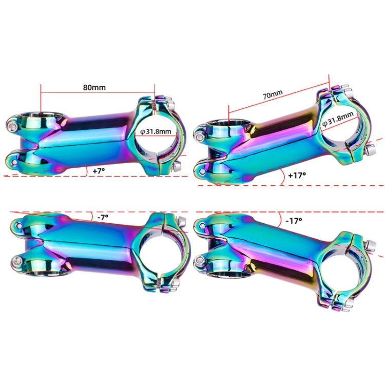 ZTTO Mountain Bike Colorful Aluminum Positive & Negative Riser(17 Degrees 60mm) - Others by ZTTO | Online Shopping UK | buy2fix