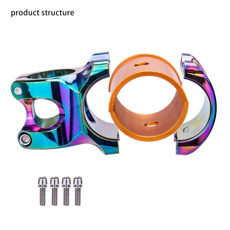 ZTTO Mountain Bike CNC Colorful Hollow Aluminum Alloy Short Riser(35mm) - Others by ZTTO | Online Shopping UK | buy2fix