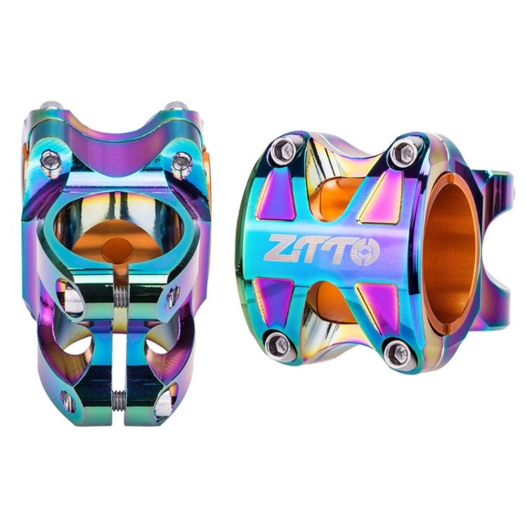 ZTTO Mountain Bike CNC Colorful Hollow Aluminum Alloy Short Riser(50mm) - Others by ZTTO | Online Shopping UK | buy2fix