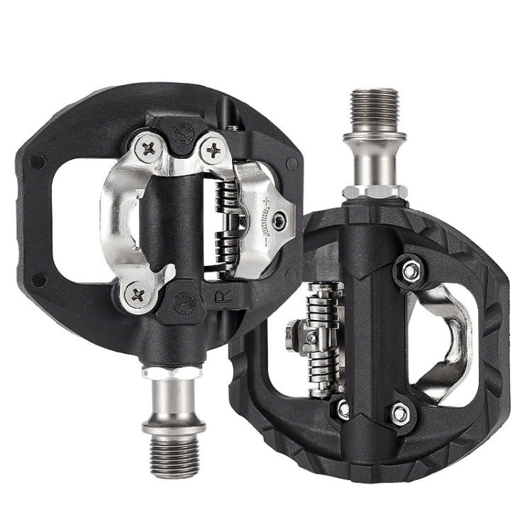 WEST BIKING Mountain Bike Aluminum Alloy Bearing Single-sided Self-locking Pedal(Black) - Outdoor & Sports by WEST BIKING | Online Shopping UK | buy2fix