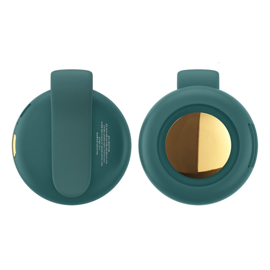 Mini Cyclone Silicone Clip USB Charging Small Fan(Green) - Consumer Electronics by buy2fix | Online Shopping UK | buy2fix