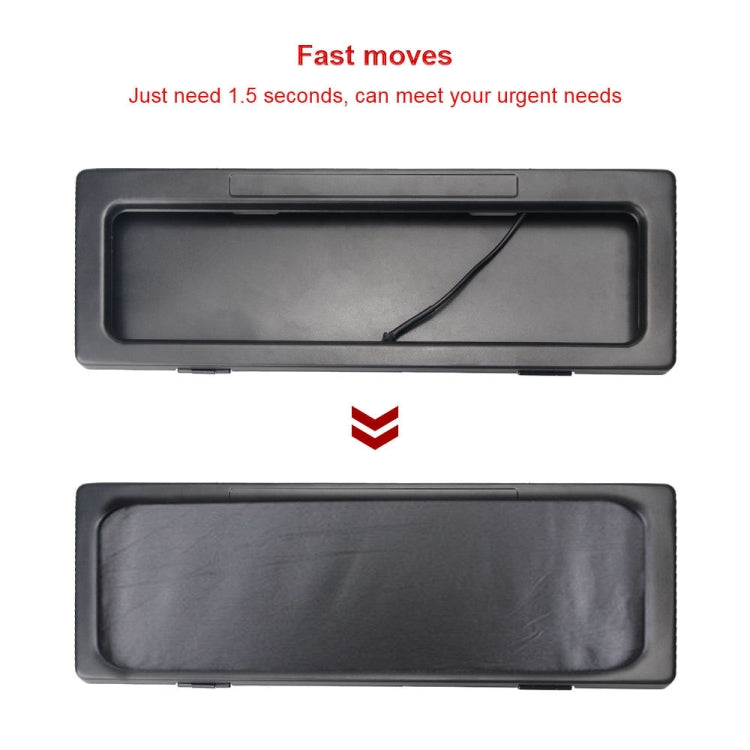 Australian Regulations Front And Rear Dual-Brand Electric Vehicle License Plate Frame - In Car by buy2fix | Online Shopping UK | buy2fix