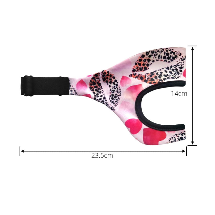 VR Glasses Sweatproof Breathable Eye Mask(Love Flower) - Consumer Electronics by buy2fix | Online Shopping UK | buy2fix