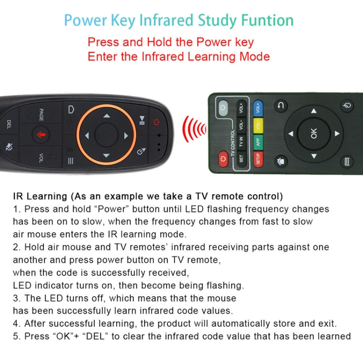 Intelligent Voice Remote Control With Learning Function, Style: G10SPro Backlight With Gyroscope - Consumer Electronics by buy2fix | Online Shopping UK | buy2fix