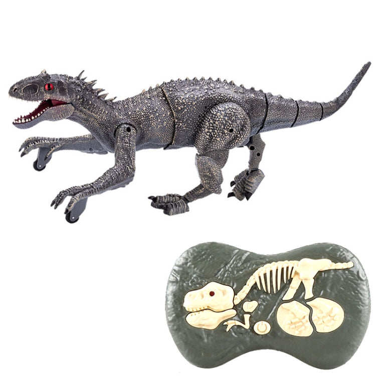 2.4G Wireless Remote Control Tyrannosaur Simulation Mechanical Dinosaur Model Toy(Gray) - Model Toys by buy2fix | Online Shopping UK | buy2fix