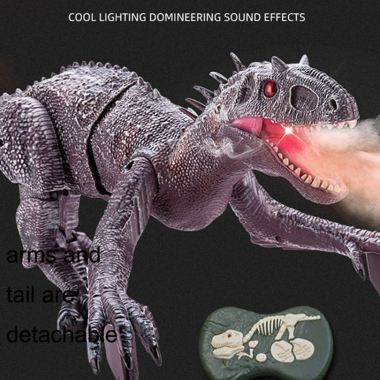 2.4G Wireless Remote Control Tyrannosaur Simulation Mechanical Dinosaur Model Toy(Gray) - Model Toys by buy2fix | Online Shopping UK | buy2fix