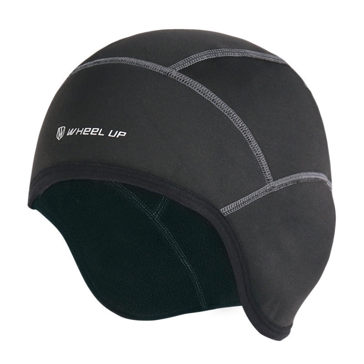 WHEEL UP 7255 Ooutdoor Warm Skiing Cycling Headgear Hiking Hat, Color: Black (no Hole) - Protective Helmet & Masks by WHEEL UP | Online Shopping UK | buy2fix