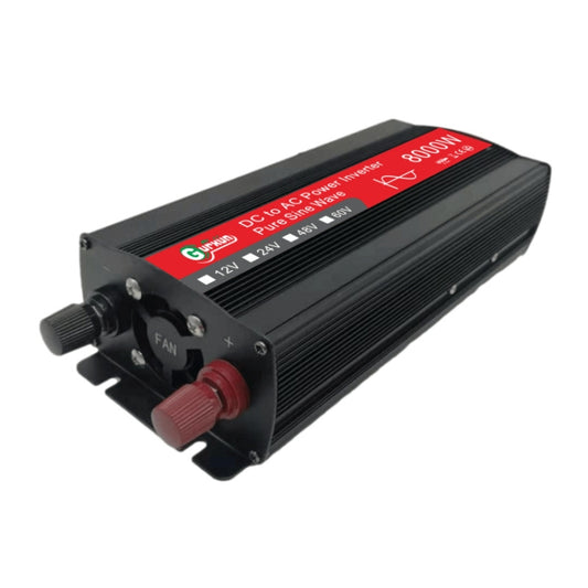 Gurxun 8000W High Power Household Car Sine Wave Inverter, Specification: 12V To 220V - Pure Sine Wave by Gurxun | Online Shopping UK | buy2fix