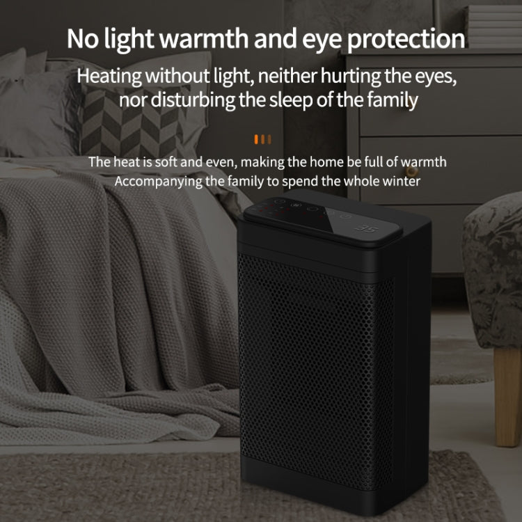 Office Household Mute Desktop Shaking Head Electric Heaters, Spec: Screen (EU Plug) - Consumer Electronics by buy2fix | Online Shopping UK | buy2fix